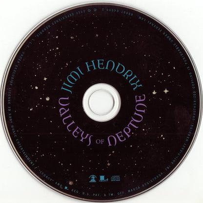 Jimi Hendrix : Valleys Of Neptune (CD, Album, Dig)