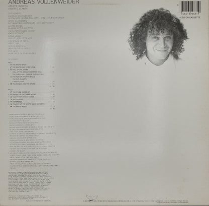 Andreas Vollenweider : White Winds (Seeker's Journey) (LP, Album, Pit)