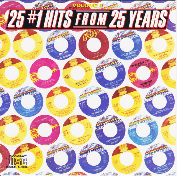 Various : 25 #1 Hits From 25 Years (Volume II) (CD, Comp, SRC)