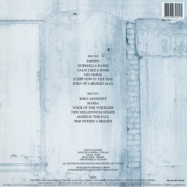 Rage Against The Machine : The Battle Of Los Angeles (LP, Album, RE, RP, 180)