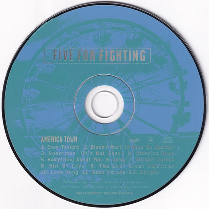 Five For Fighting : America Town (CD, Album)