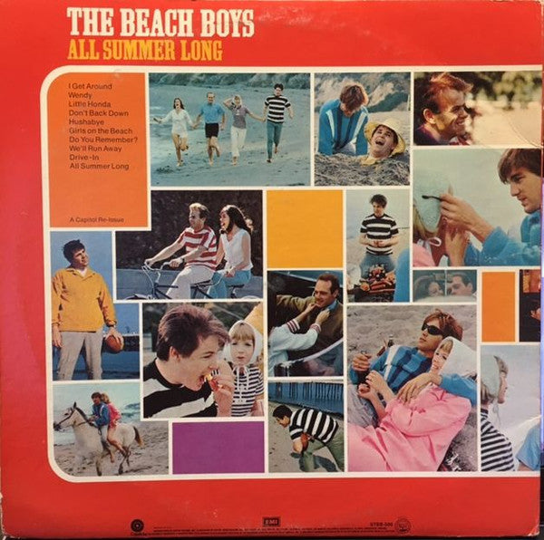 The Beach Boys : California Girls / All Summer Long (2xLP, Comp, RE, Win)