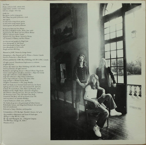 Rush : A Farewell To Kings (LP, Album, Club, Gat)