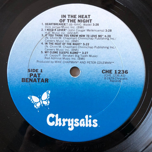 Buy Pat Benatar : In The Heat Of The Night (LP, Album) Online for