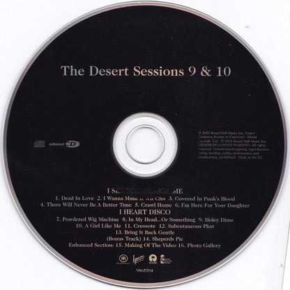 The Desert Sessions : 9 & 10 (I See You Hearin Me / I Heart Disco) (CD, Album, Enh)