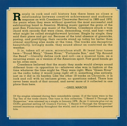 Creedence Clearwater Revival Featuring John Fogerty : Chronicle (The 20 Greatest Hits) (CD, Comp, RE, RM)