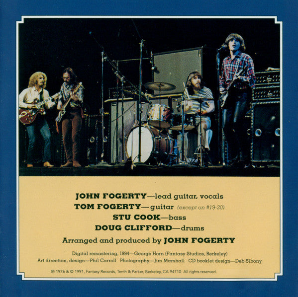 Creedence Clearwater Revival Featuring John Fogerty : Chronicle (The 20 Greatest Hits) (CD, Comp, RE, RM)
