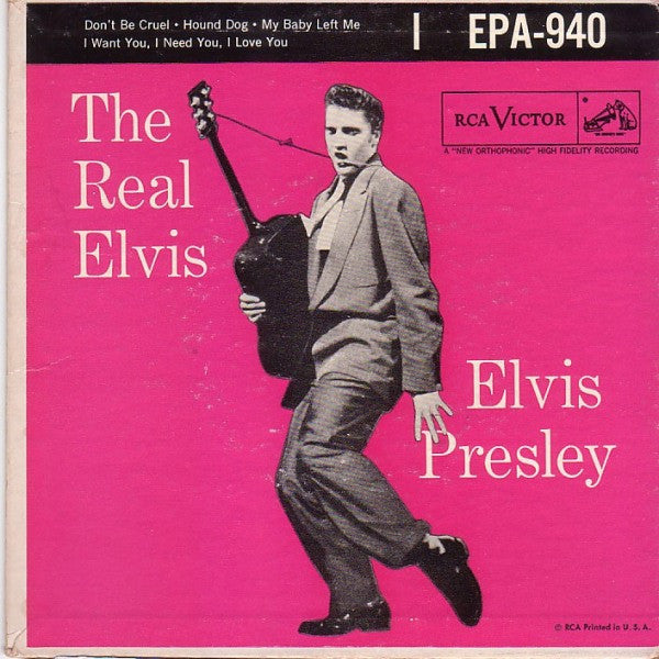 Elvis Presley : The Real Elvis (7", EP, Ind)