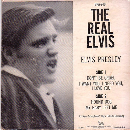Elvis Presley : The Real Elvis (7", EP, Ind)
