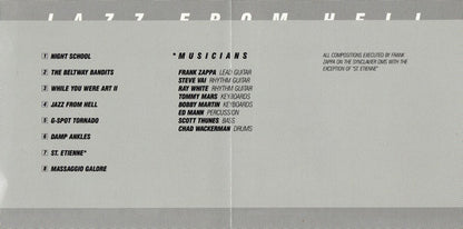 Frank Zappa : Jazz From Hell (CD, Album, RE)