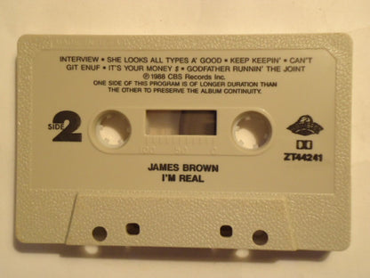 James Brown : I'm Real (Cass, Album)