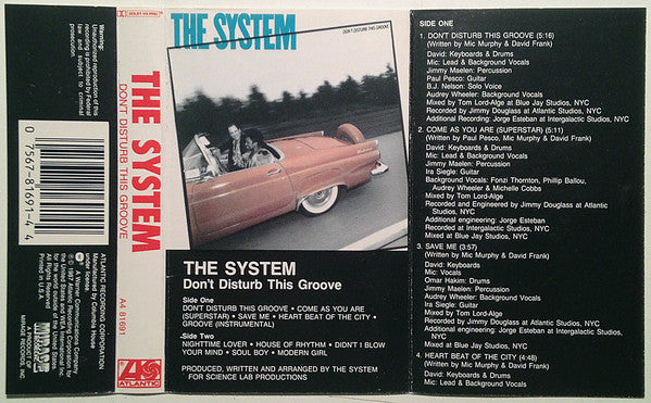 The System : Don't Disturb This Groove (Cass, Album, Club, Dol)