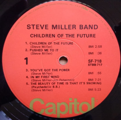 The Steve Miller Band* : Children Of The Future (LP, Album, RE)