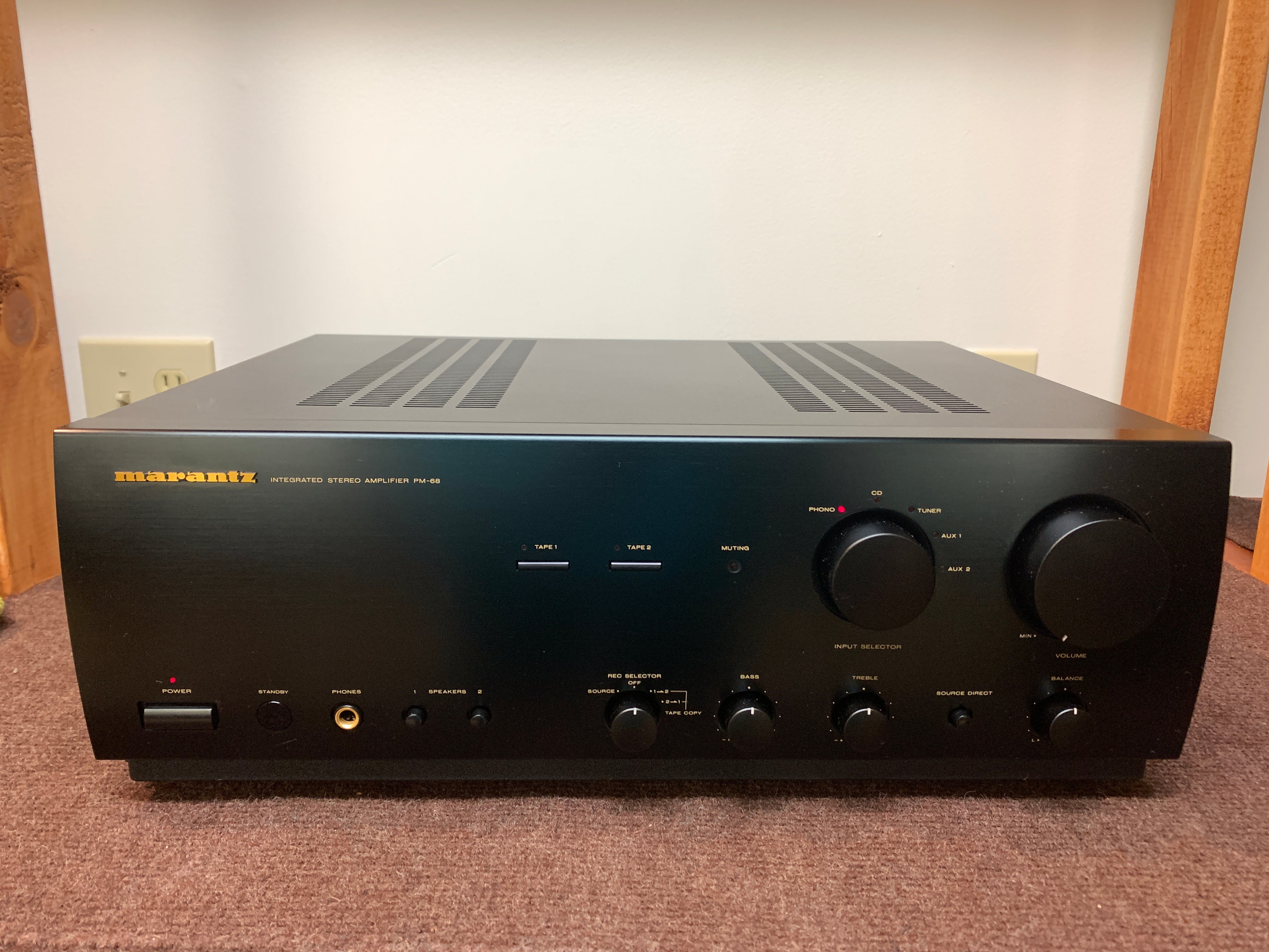★【￥55,000・1998年】MARANTZ　PM-68 プリメインアンプ Marantz PM-68 Integrated Stereo Amplifier | eBay