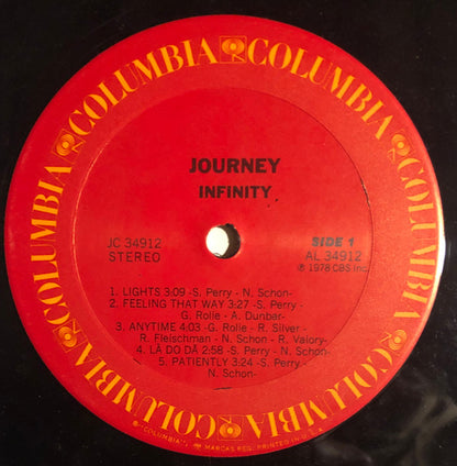Journey : Infinity (LP, Album, RE, Ter)