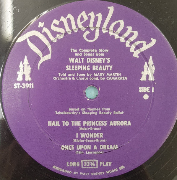 Mary Martin : Walt Disney's Story Of Sleeping Beauty (LP, Gat)