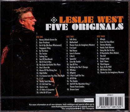 Leslie West : Five Originals (3xCD, Comp)