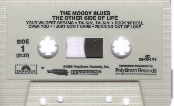 The Moody Blues : The Other Side Of Life (Cass, Album, Dol)