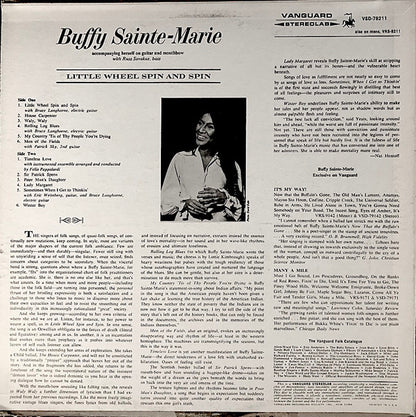 Buffy Sainte-Marie : Little Wheel Spin And Spin (LP, Album, Pit)