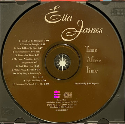 Etta James : Time After Time (CD, Album)