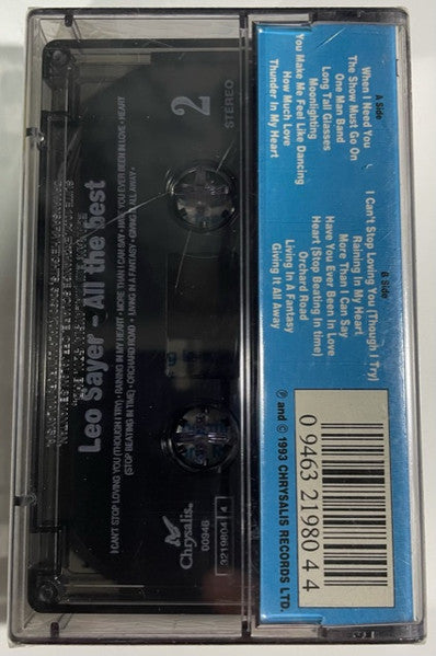 Leo Sayer : All The Best (Cass, Comp)