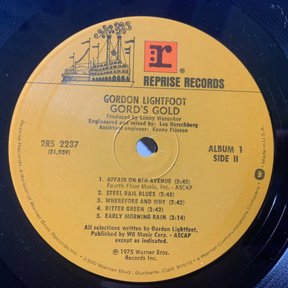 Gordon Lightfoot : Gord's Gold (2xLP, Comp,  Pi)