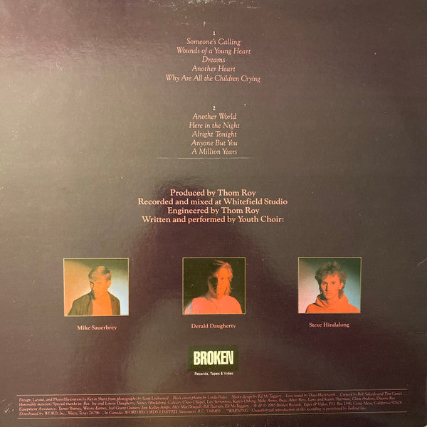 Youth Choir (2) : Voices In Shadows (LP, Album)