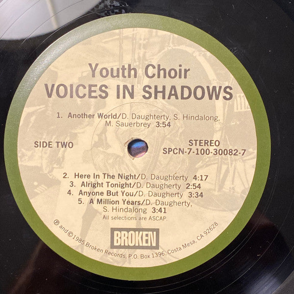 Youth Choir (2) : Voices In Shadows (LP, Album)