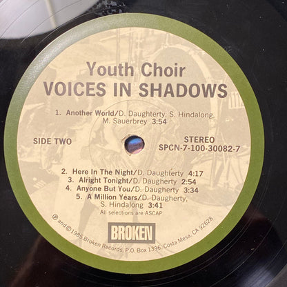 Youth Choir (2) : Voices In Shadows (LP, Album)