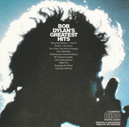 Bob Dylan : Bob Dylan's Greatest Hits (CD, Comp, Club, Pit)