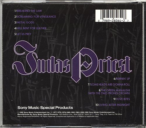 Judas Priest : Prisoners Of Pain (CD, Comp)