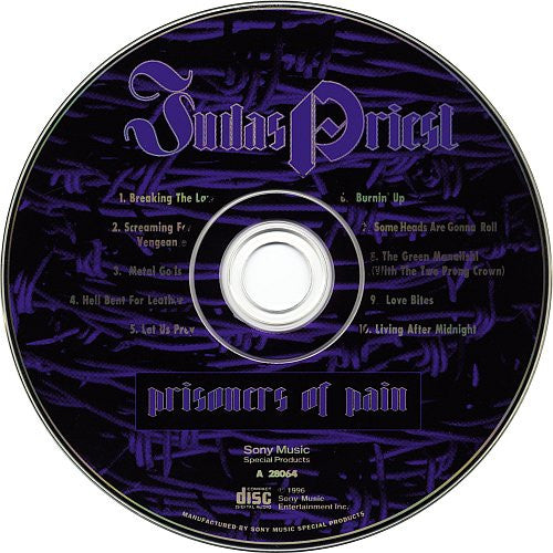 Judas Priest : Prisoners Of Pain (CD, Comp)
