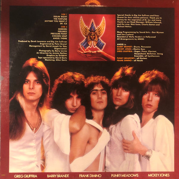 Angel (24) : Helluva Band (LP, Album, San)