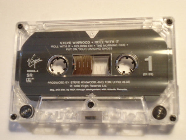 Steve Winwood : Roll With It (Cass, Album, SR)