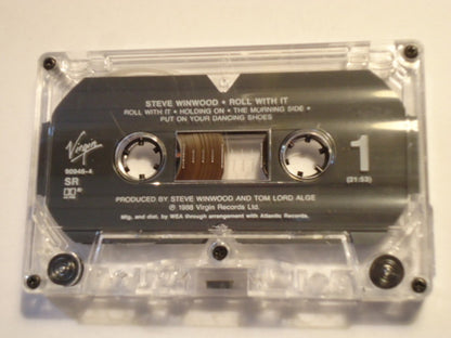 Steve Winwood : Roll With It (Cass, Album, SR)