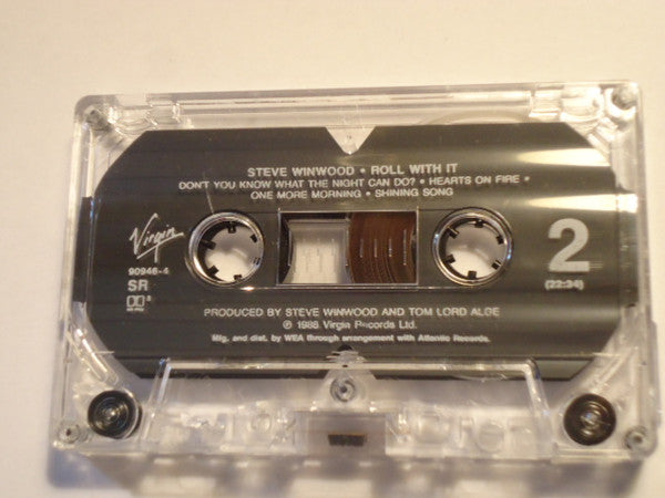 Steve Winwood : Roll With It (Cass, Album, SR)