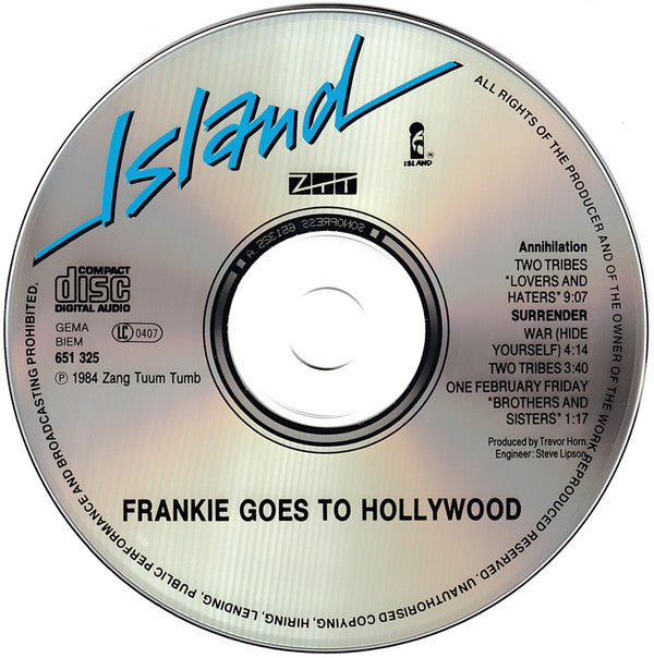 Frankie Goes To Hollywood : Two Tribes (CD, Maxi, RE)