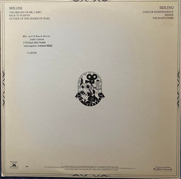 Jon And Vangelis* : The Friends Of Mr Cairo (LP, Album, 18 )