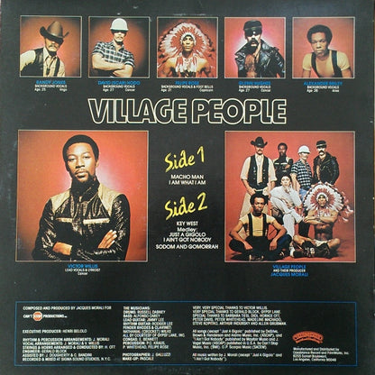 Village People : Macho Man (LP, Album, GOL)
