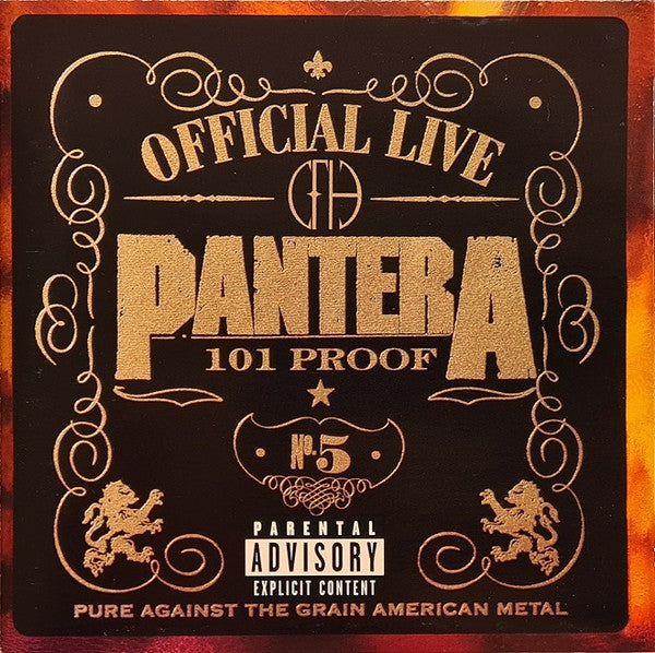 Pantera : Official Live: 101 Proof (CD, Album, Club, (Or)