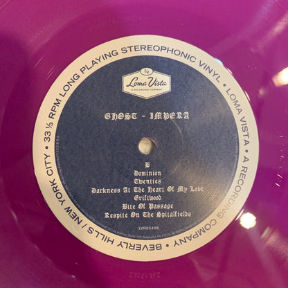 Ghost (32) : Impera (LP, Album, Ltd, Orc)