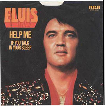 Elvis Presley : If You Talk In Your Sleep (7", Single, Ind)