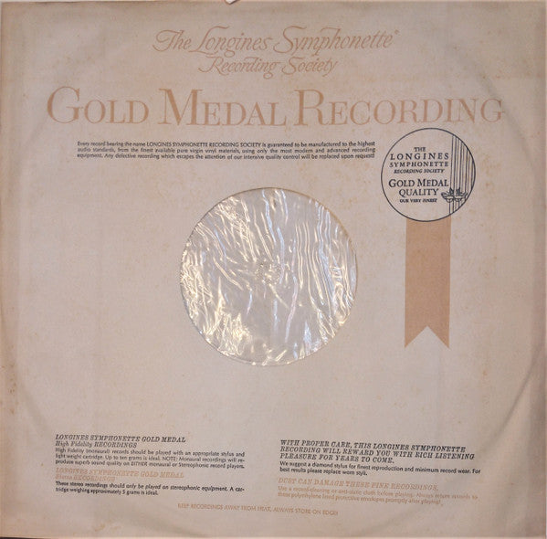 The Longines Symphonette Society : A Longines Symphonette Collector's Edition (LP)