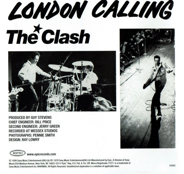 The Clash : London Calling (CD, Album, RE, RM)