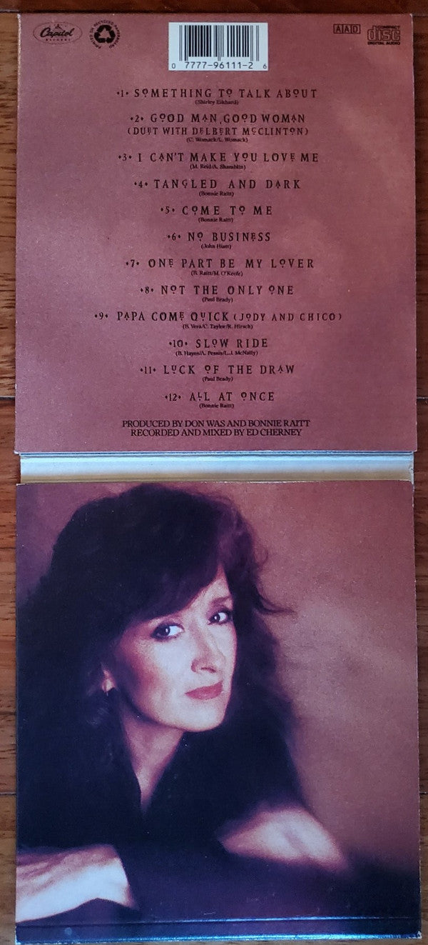 Buy Bonnie Raitt : Luck Of The Draw (CD, Album, Dig) Online for a