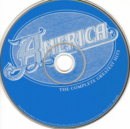 America (2) : The Complete Greatest Hits (CD, Comp, RM, WEA)