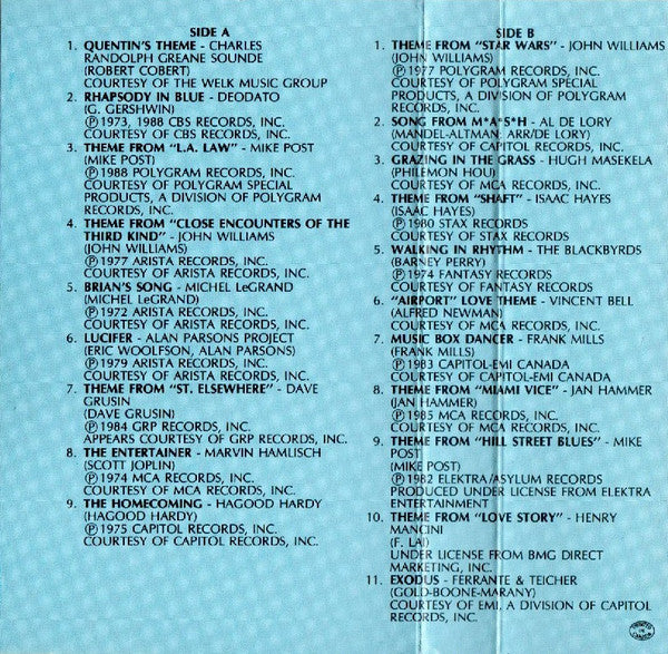 Various : Instrumental Magic (2xCass, Comp)