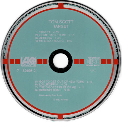 Tom Scott : Target (CD, Album, Tar)