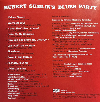Hubert Sumlin : Hubert Sumlin's Blues Party (CD)
