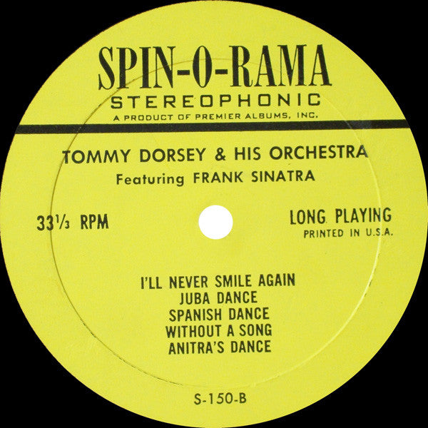 Tommy Dorsey And His Orchestra Featuring Frank Sinatra : Tommy Dorsey And His Orchestra Featuring Frank Sinatra (LP, Comp)